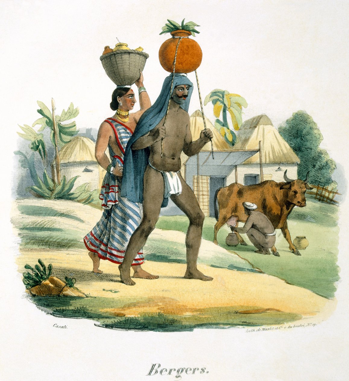Paimenet, 1827-35 tekijältä M.E. Burnouf