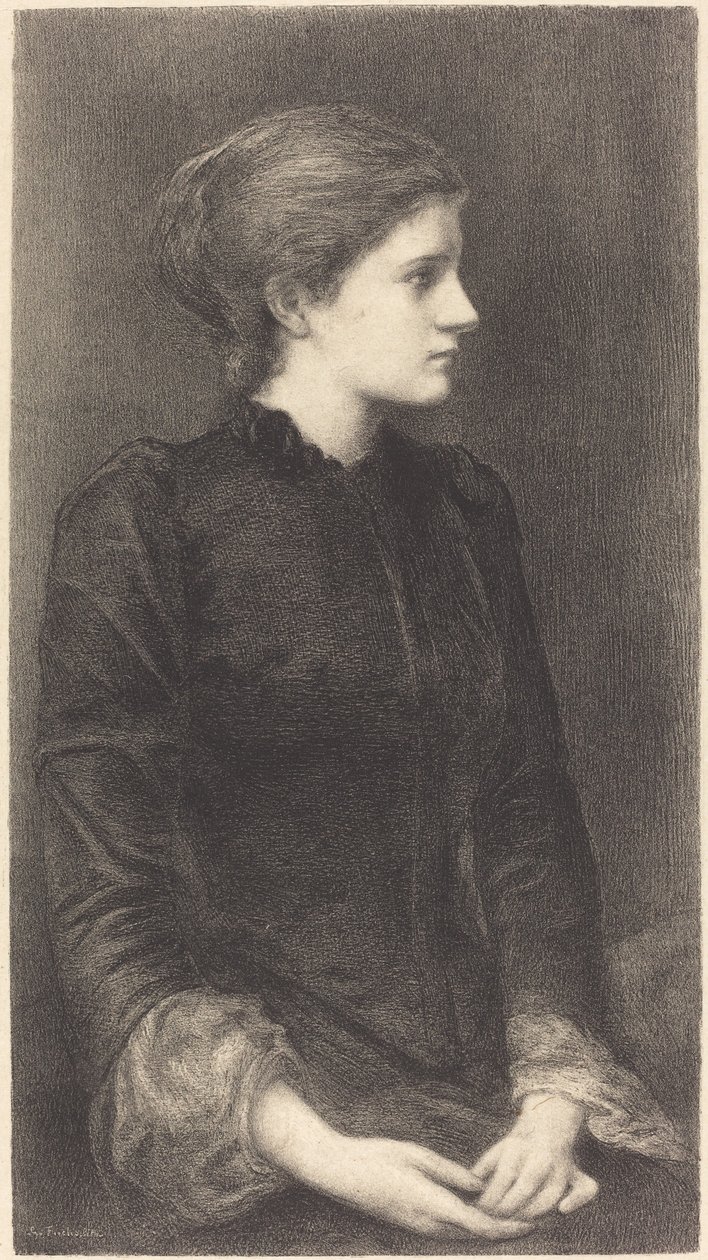 Rouva Bonham tekijältä M.G. Fuchs after Sir Edward Coley Burne Jones