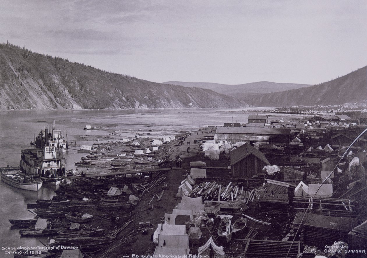 Dawson City keväällä tekijältä M.H. Craig