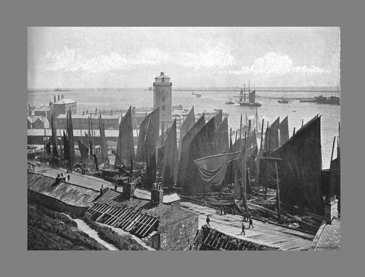 Low Light, North Shields, c1900 tekijältä M. Aunty