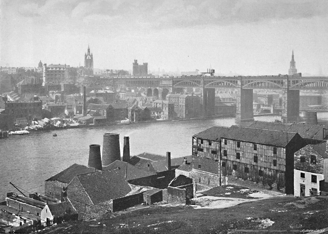 Newcastle-on-Tyne, Rabbit Banks, 1896 tekijältä M. Aunty
