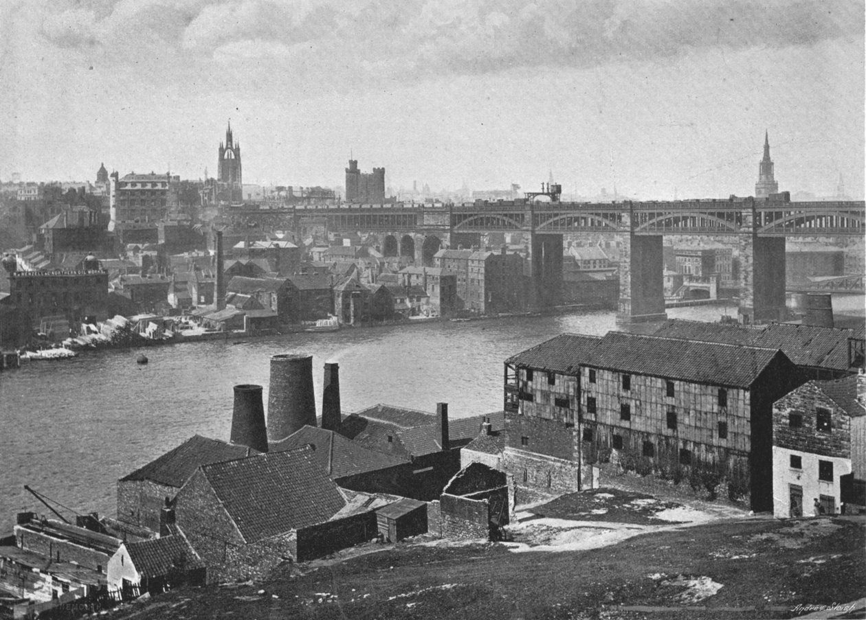 Newcastle-on-Tyne, Rabbit Banks, c1900 tekijältä M. Aunty