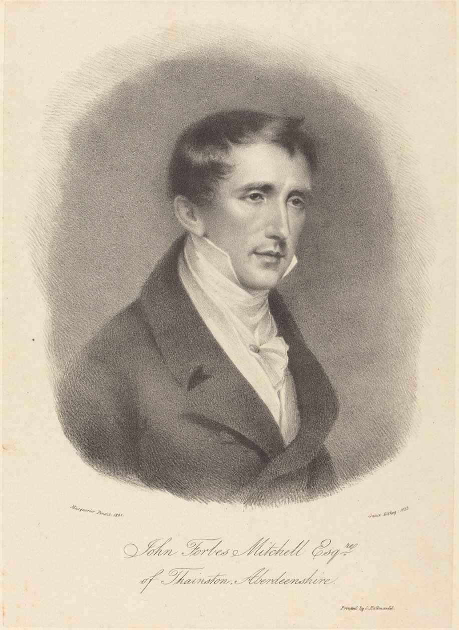 John Forbes Mitchell tekijältä M. Gauci after John James Masquerier