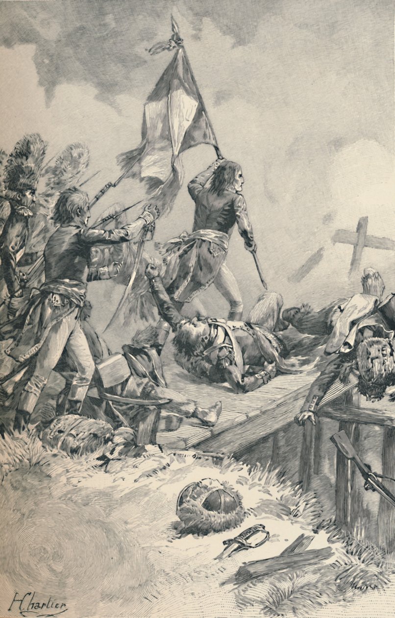Bonaparte Arcolessa, 1796, 1896 tekijältä M. Haider