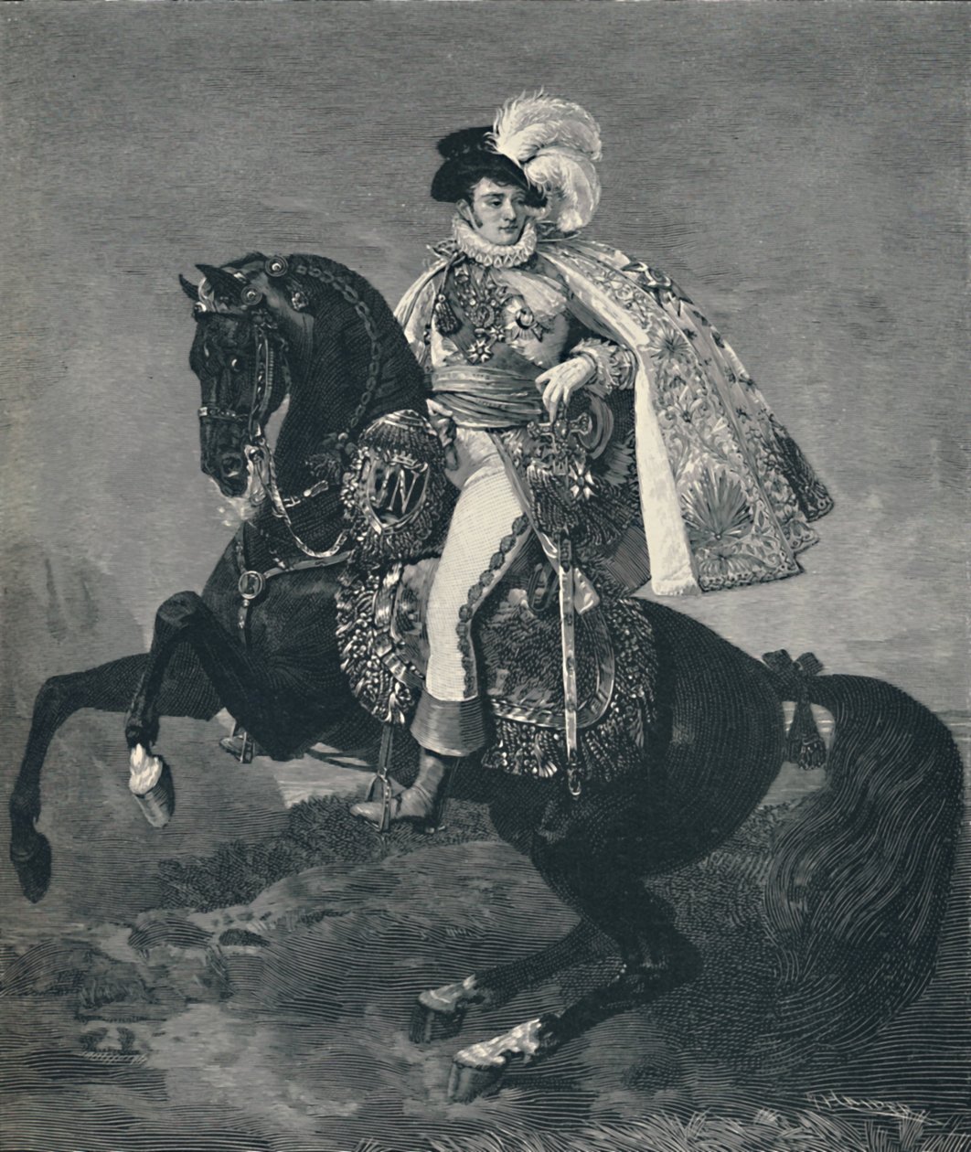 Jérôme Bonaparte - Westfalenin kuningas, 1808, 1896 tekijältä M. Haider
