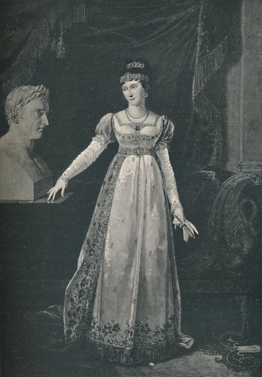Marie-Pauline Bonaparte - Madame Leclerc, Prinsessa Borghese, c1806, 1896 tekijältä M. Haider