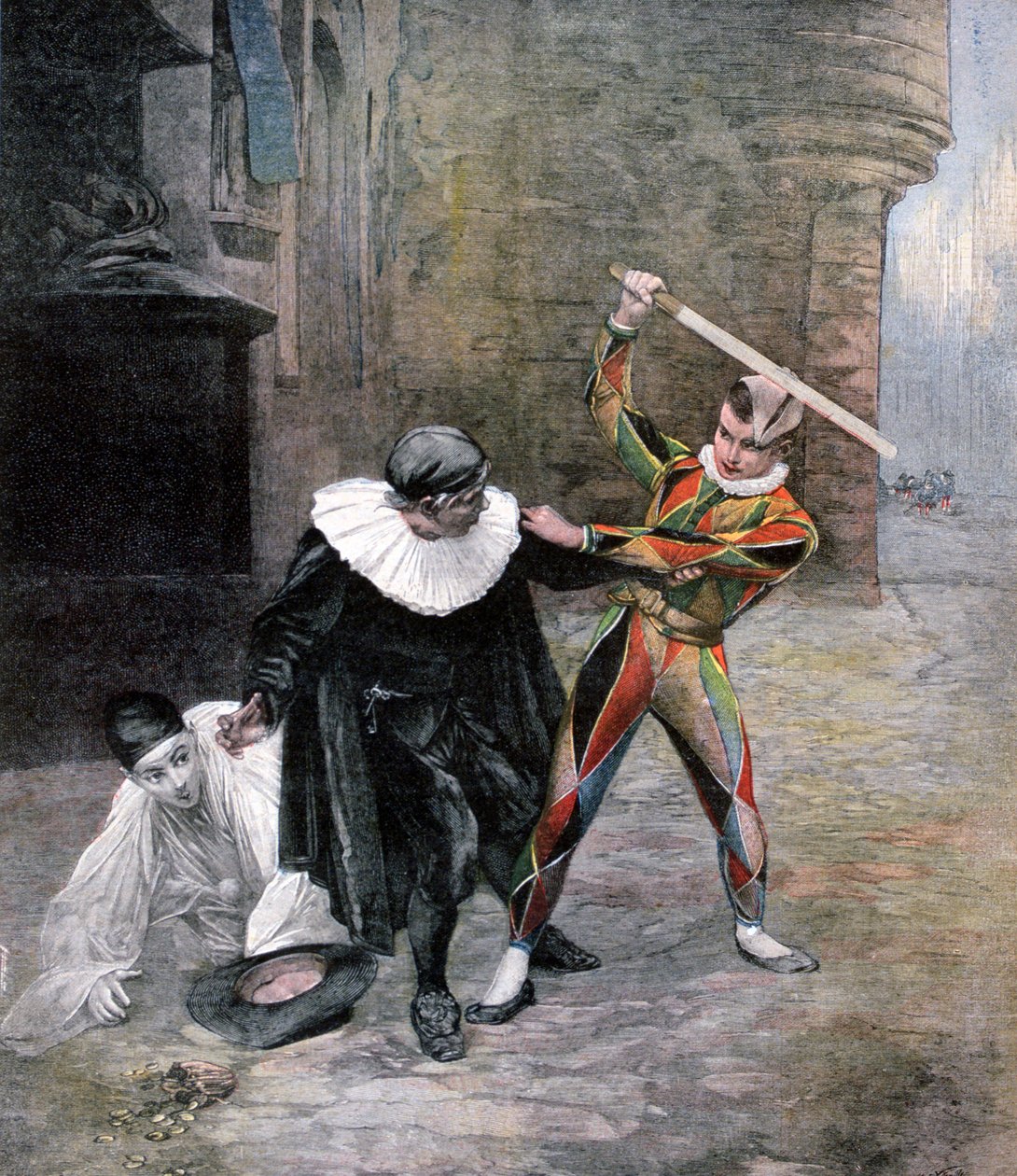"Kaikki Colombinelle", 1891 tekijältä M Vollon Fils
