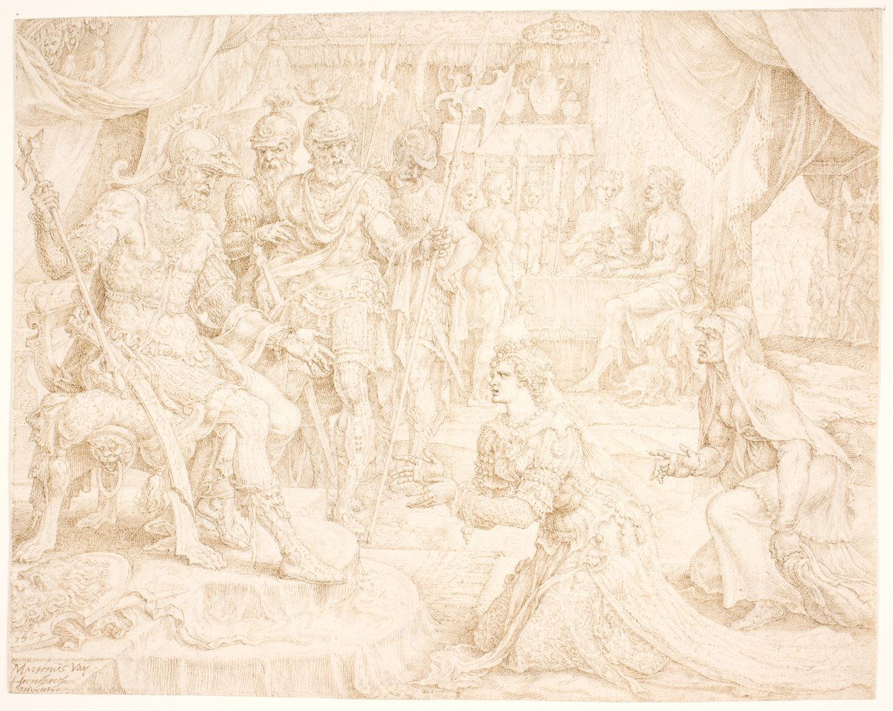 Judith ennen Holofernesta tekijältä Maarten van Heemskerck