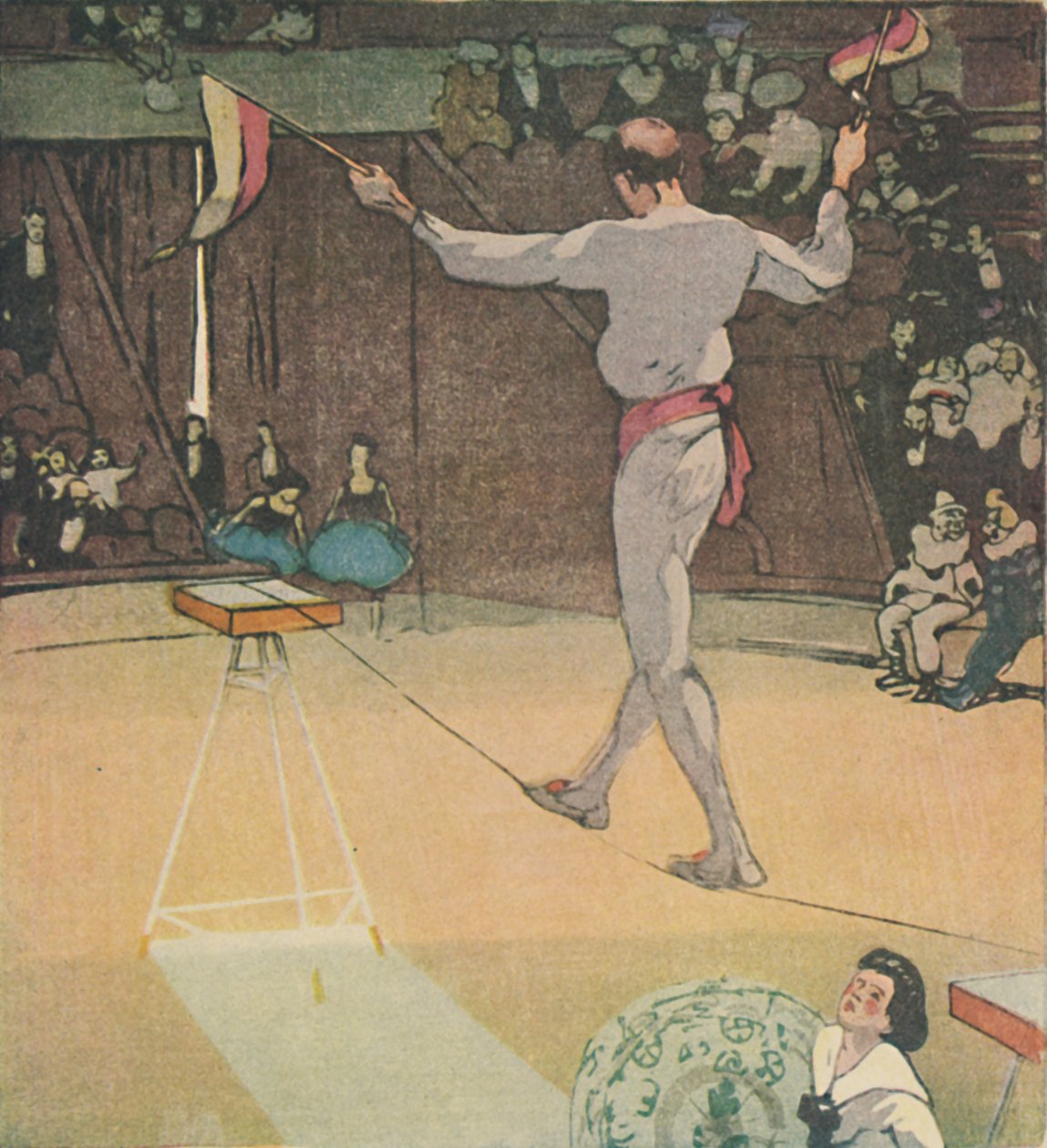 Tight-Rope Dancer, 1919 tekijältä Mabel Alington Royds