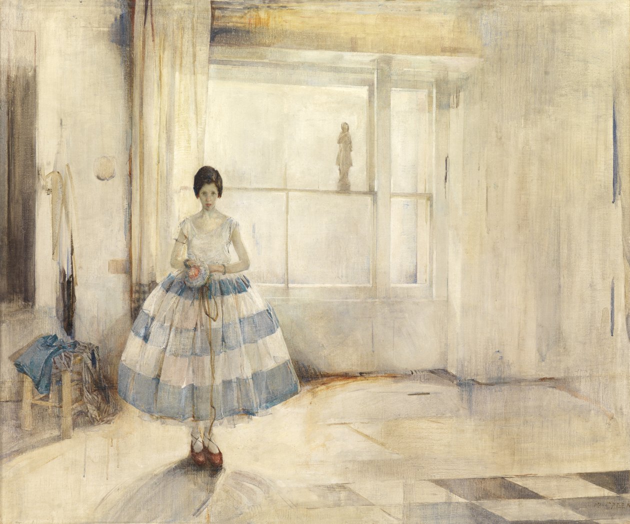 The Dancer (öljy kankaalle) tekijältä Madeline Emily Green
