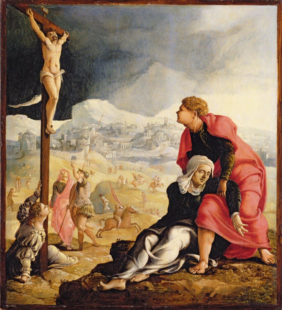 Huonekalut ja erilaiset esineet 1100- ja 1300-luvuilta tekijältä Maerten van Heemskerck