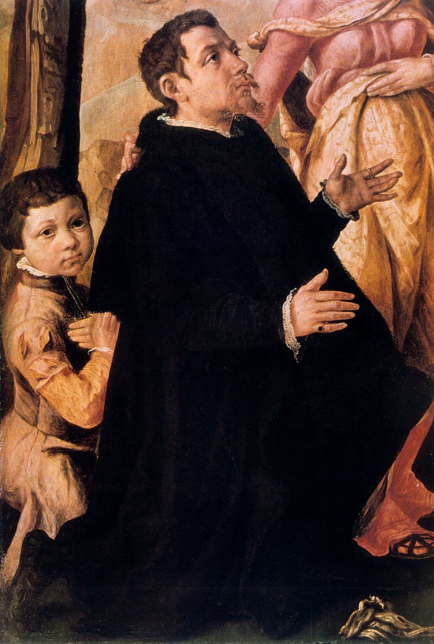 Golgata, yksityiskohta, 1545-1550 tekijältä Maerten van Heemskerck