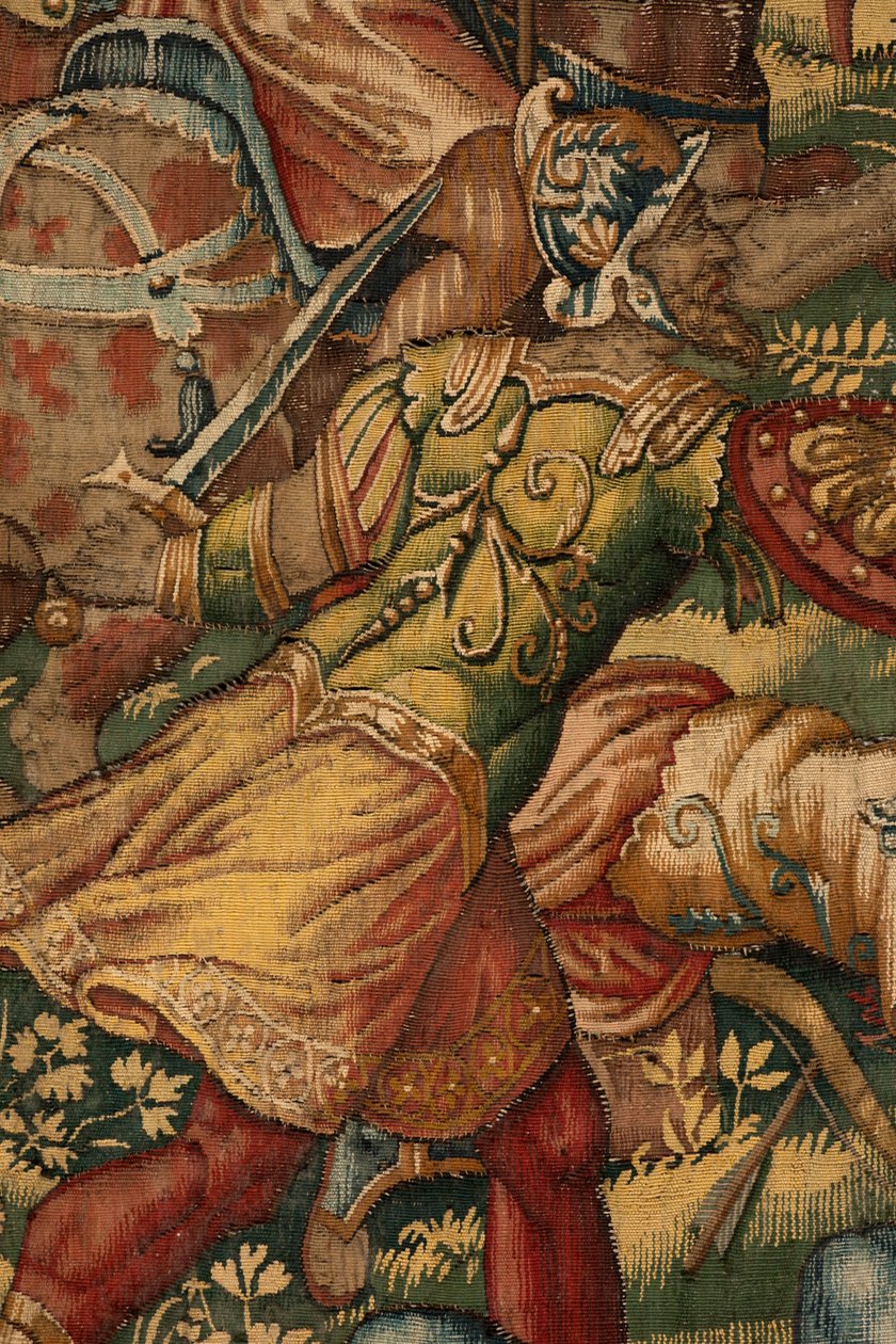 Tarina Gideonista, 1500-luvun loppu (silkki ja villa) tekijältä Maerten van Heemskerck