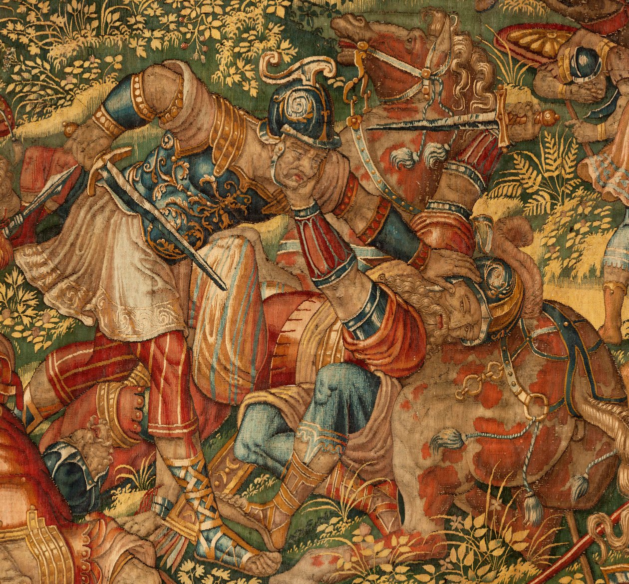 História de Gideão, final do século XVI (seda e lã) finlandesa tekijältä Maerten van Heemskerck