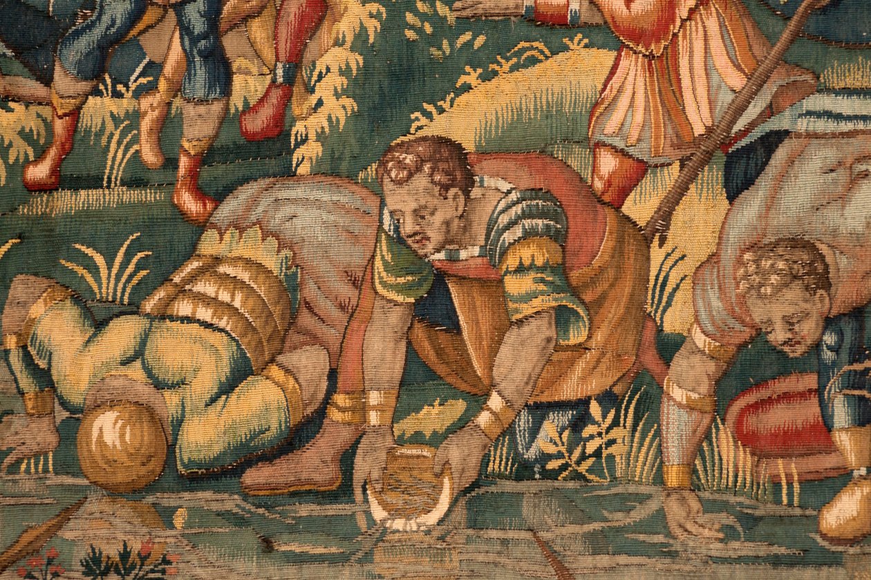 História de Gideão, final do século XVI (seda e lã) finlandesa tekijältä Maerten van Heemskerck