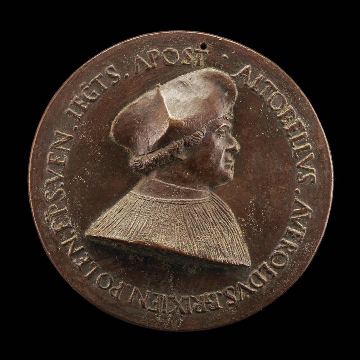 Altobello Averoldo Bresciasta, kuollut 1531, Polan piispa, apostolinen legaatin etupuoli, 1520-luku. tekijältä Maffeo Olivieri