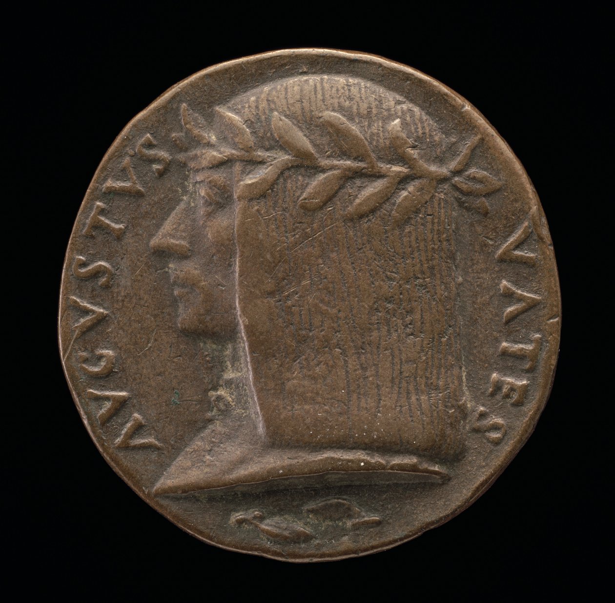 Augusto da Udine Publio Augusto Graziani, runoilija ja astrologi [kannepuoli], n. 1519. tekijältä Maffeo Olivieri