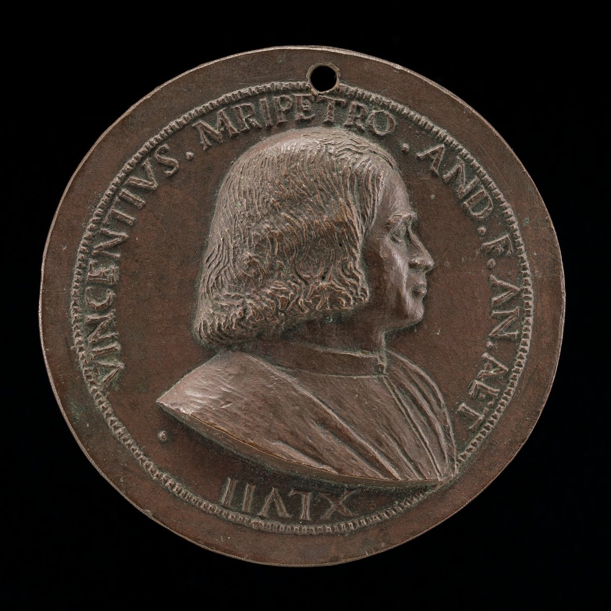 Vincenzo Malipiero, venetsialainen patriisilainen, Francescon veli [käänsi], 1523. tekijältä Maffeo Olivieri