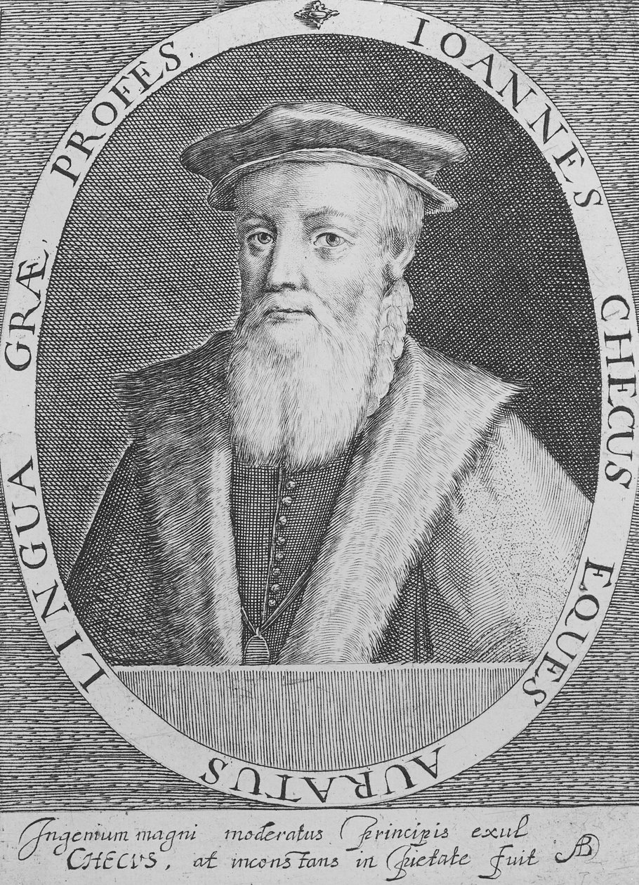 John Cheke, 1620 tekijältä Magdalena de Passe