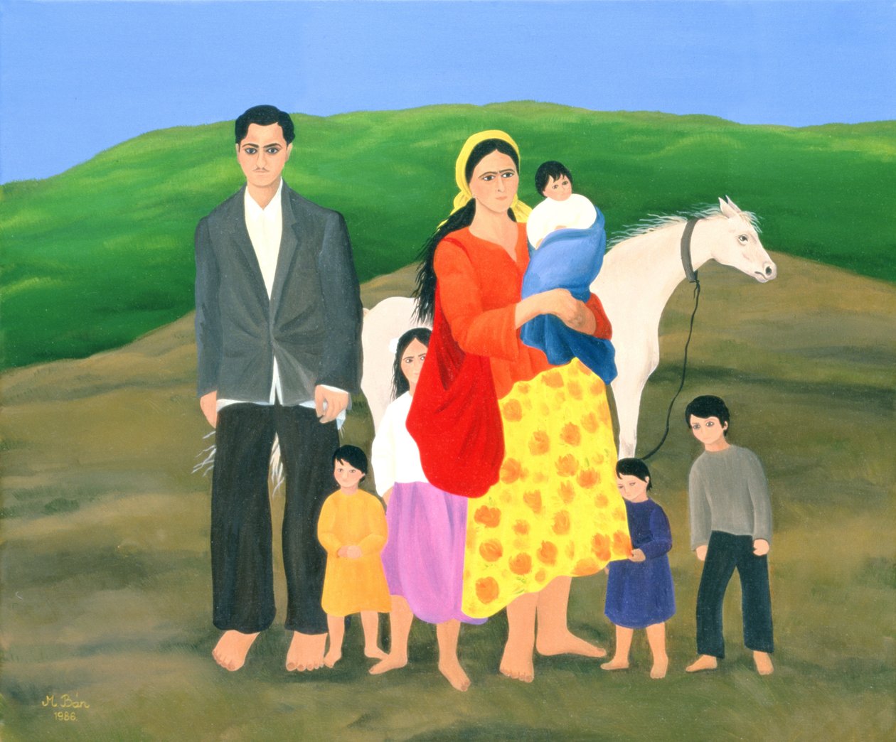 Gipsy Family, 1986 tekijältä Magdolna Ban