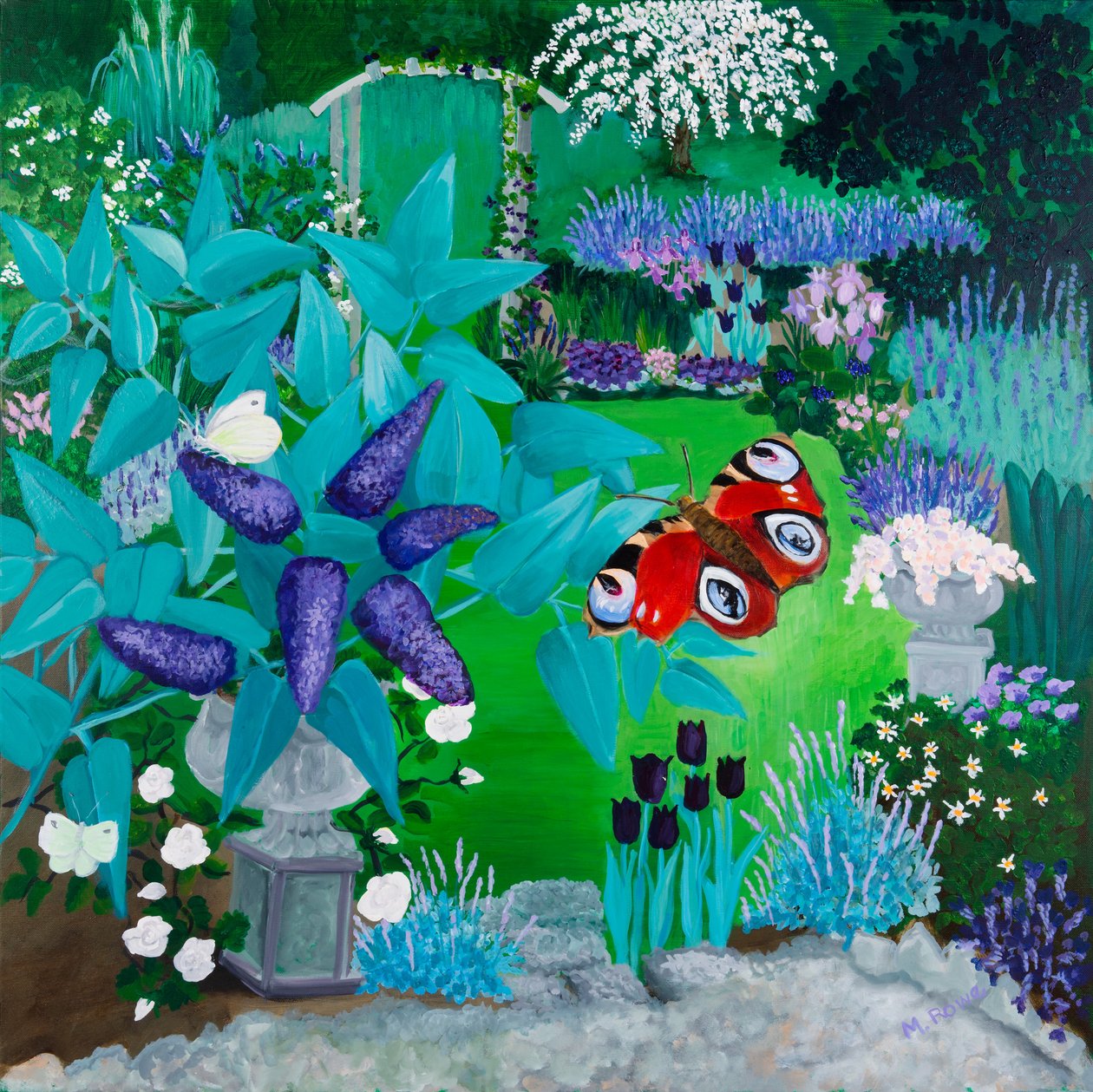 Mauve Garden, 2013 tekijältä Maggie Rowe