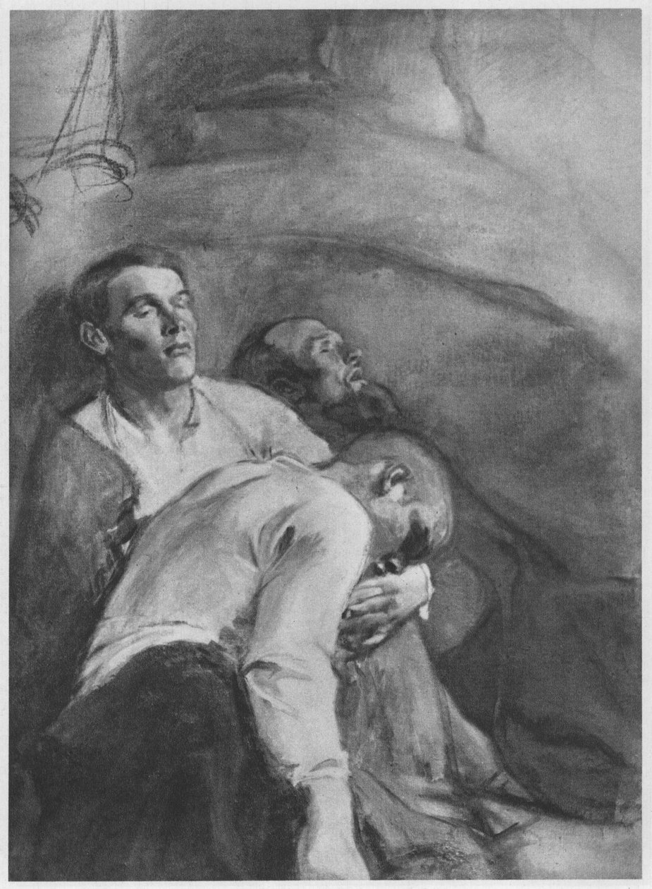 Getsemanessa. Studie Beschreibung lt. Quellen tekijältä Magnus Enckell