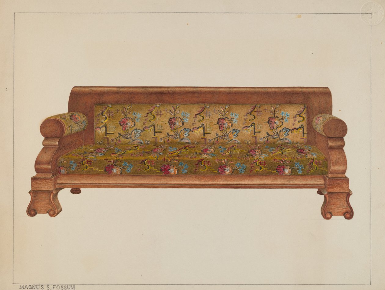High Back Lounge, c. 1938. tekijältä Magnus S. Fossum