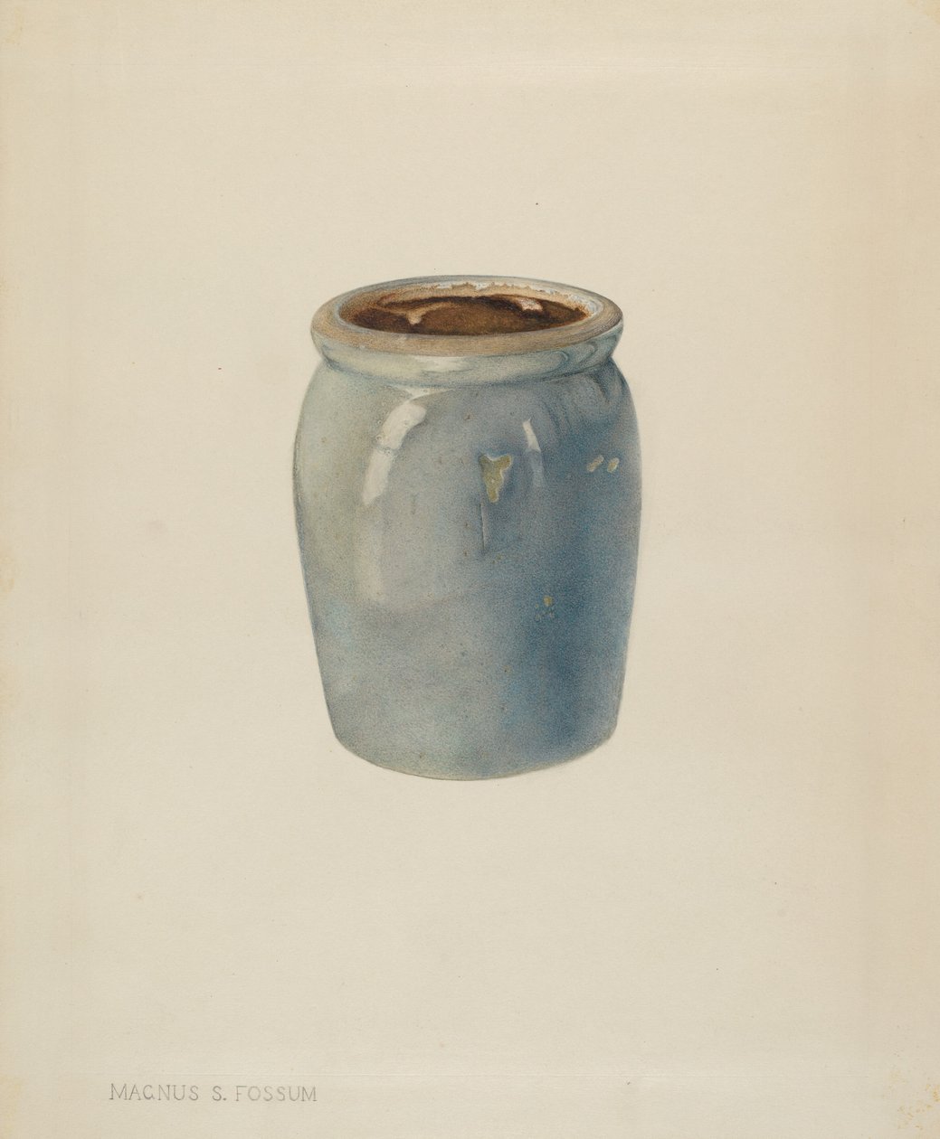 Pottery Jam Jar, c. 1938. tekijältä Magnus S. Fossum