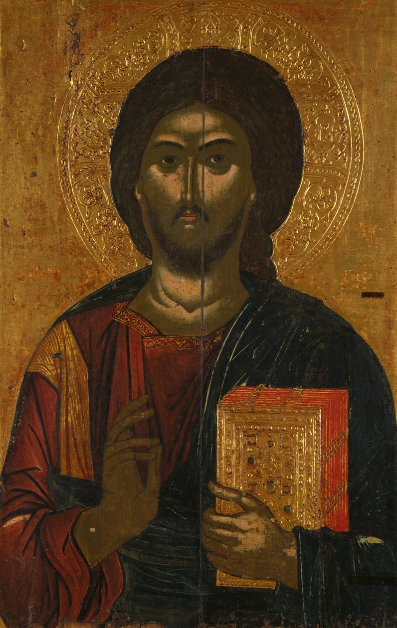 Kristus Pantocrator tekijältä Mainland Greek workshop