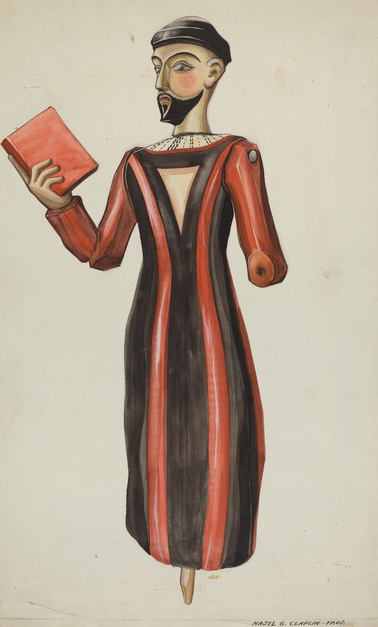 Bulto, St. Francis, c. 1936. tekijältä Majel G. Claflin