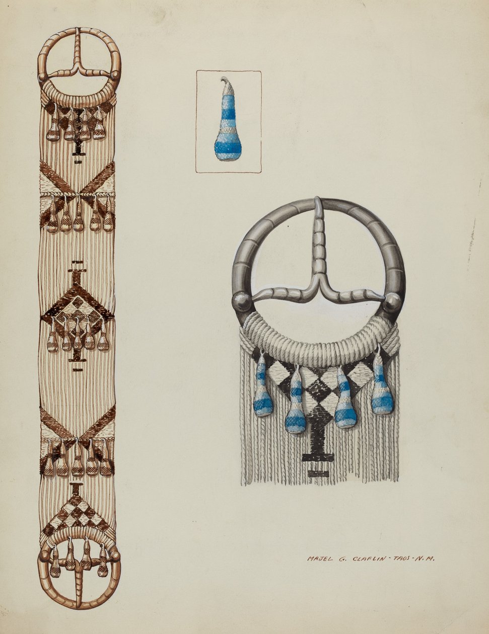 Espanjalainen Cinch, c. 1937. tekijältä Majel G. Claflin