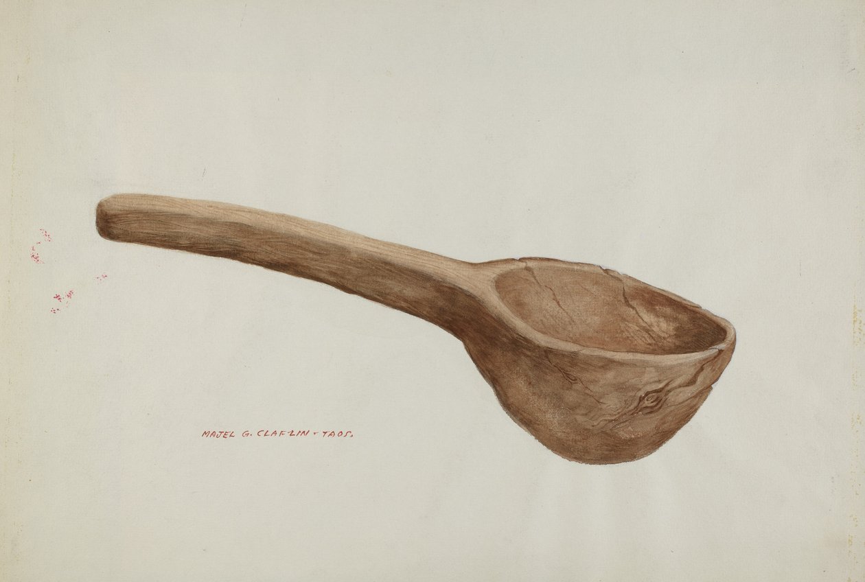 Puinen kauha, n. 1937. tekijältä Majel G. Claflin