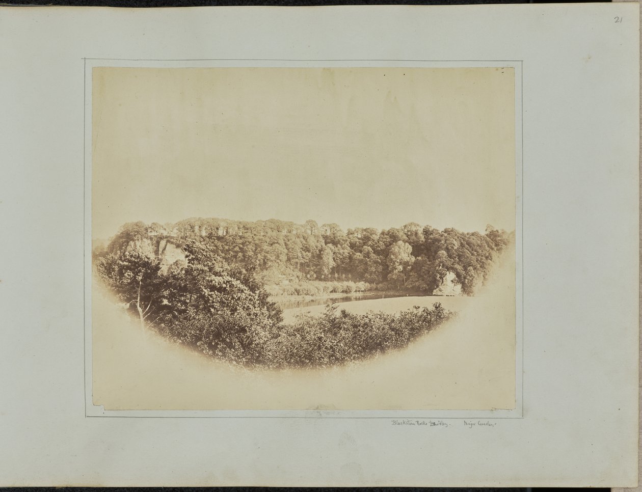 Blackstone Rocks, Bewdley tekijältä Major F. Gresley