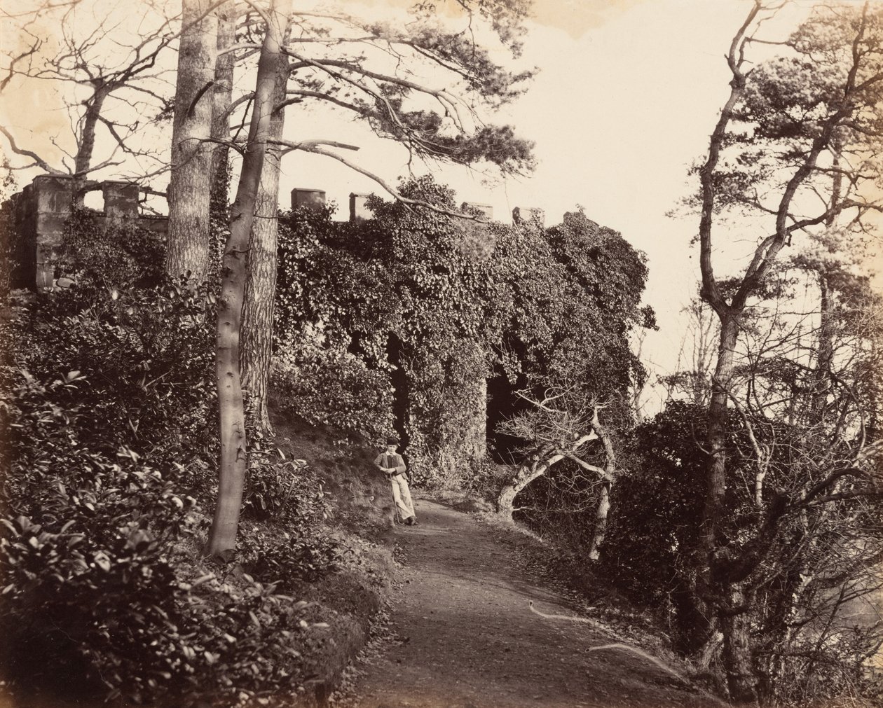 Winterdyne, Severn-joen varrella, 1860-luku (kuva). tekijältä Major Francis Gresley