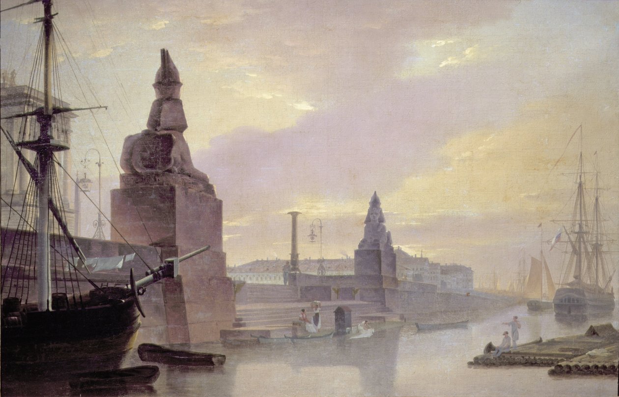 Taideakatemian Nevan pengerrys, 1835 tekijältä Maksim Nikiforovich Vorobiev