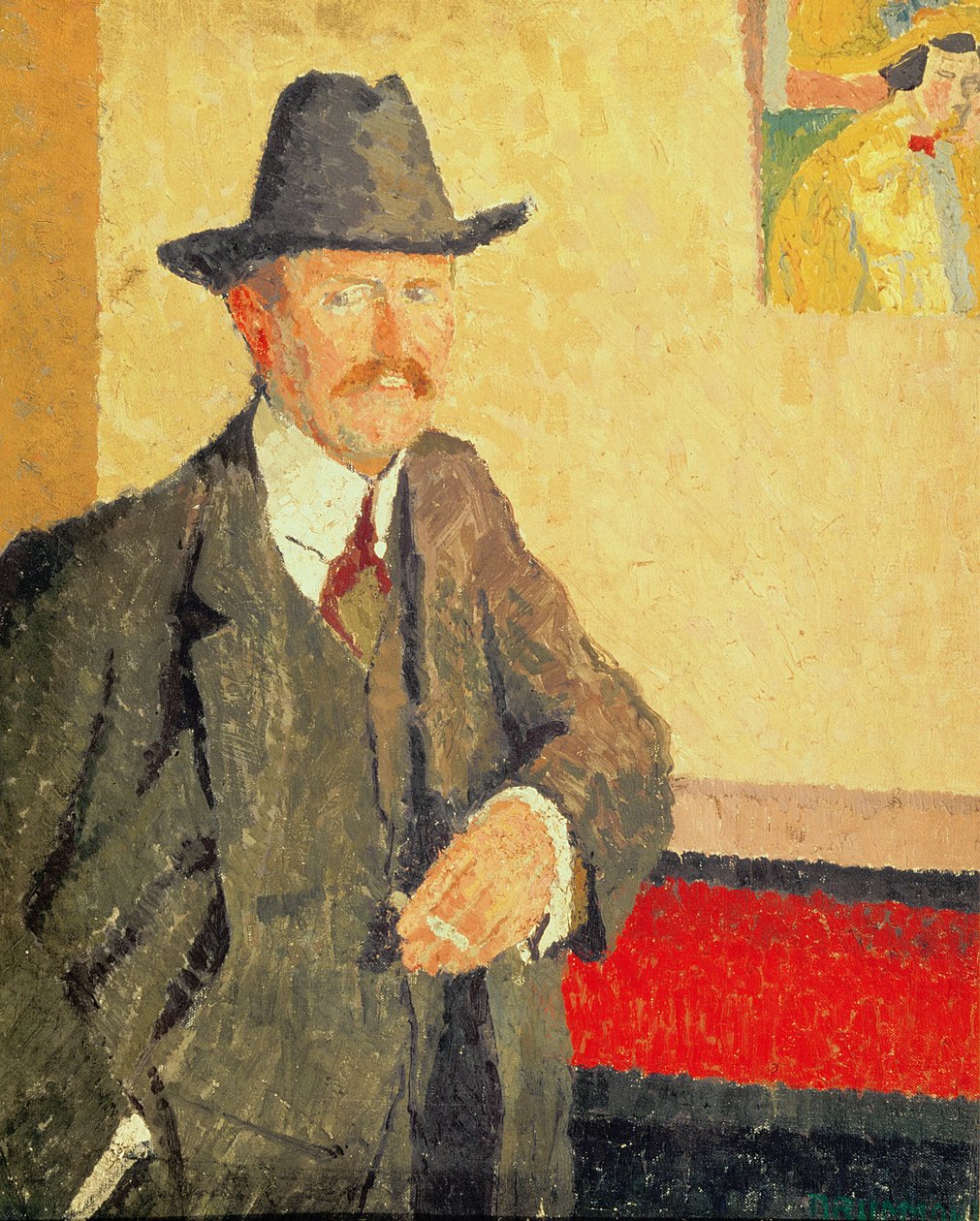 Charles Ginnerin muotokuva, n. 1911 tekijältä Malcolm Drummond