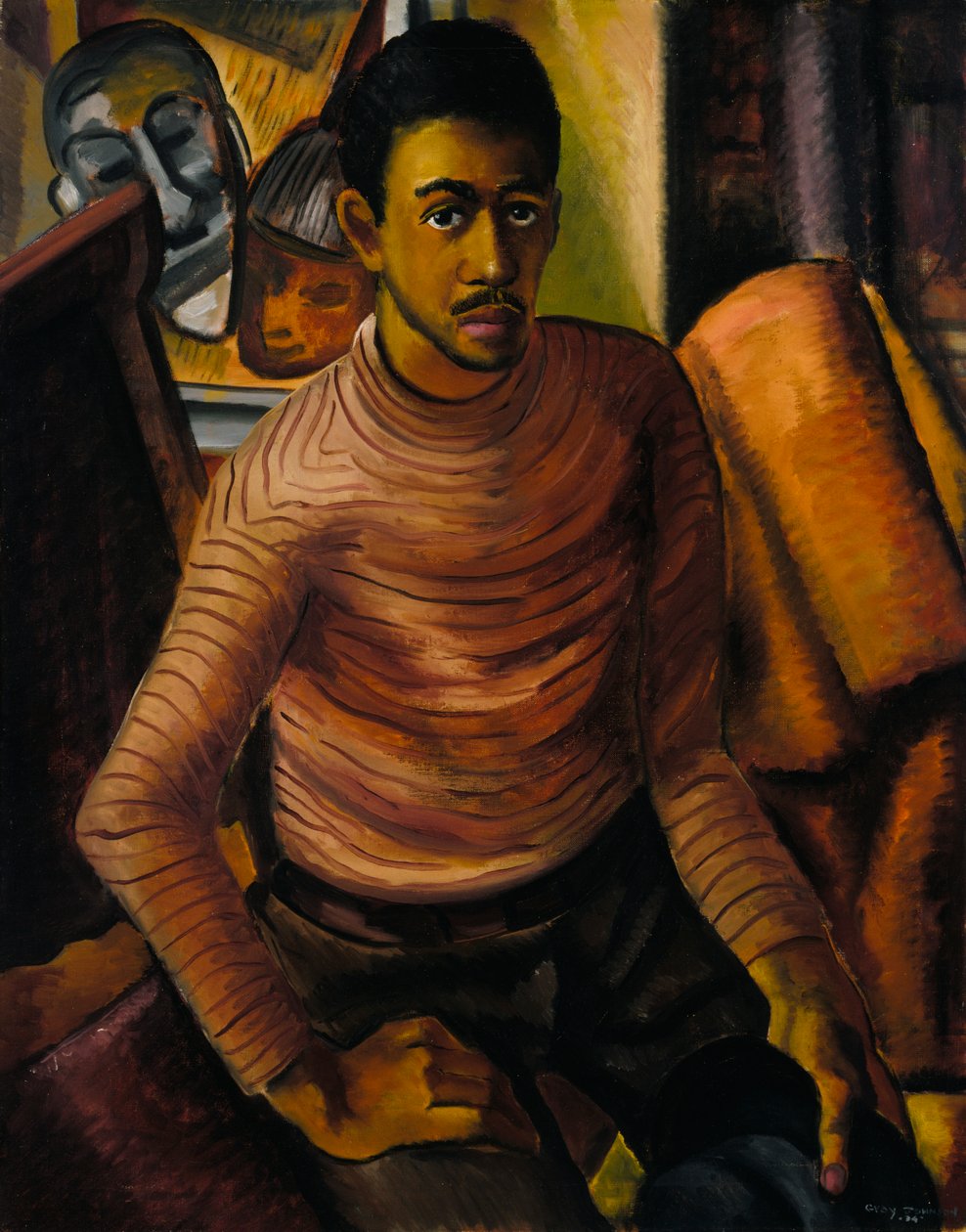 Omakuva, 1934. tekijältä Malvin Gray Johnson