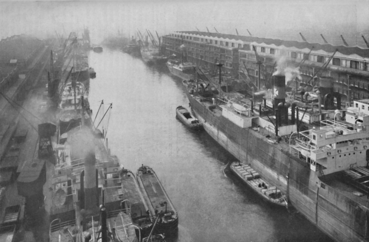 Suuri pohjoisen telakka, 34 mailin päässä merestä ja silti satama, vuodelta 1935 tekijältä Manchester Ship Canal Company