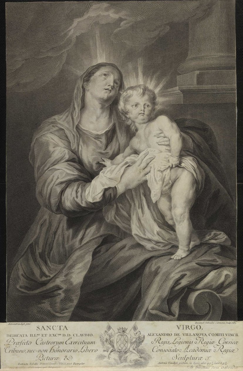Sancta Neitsyt tekijältä Manuel Salvador Carmona