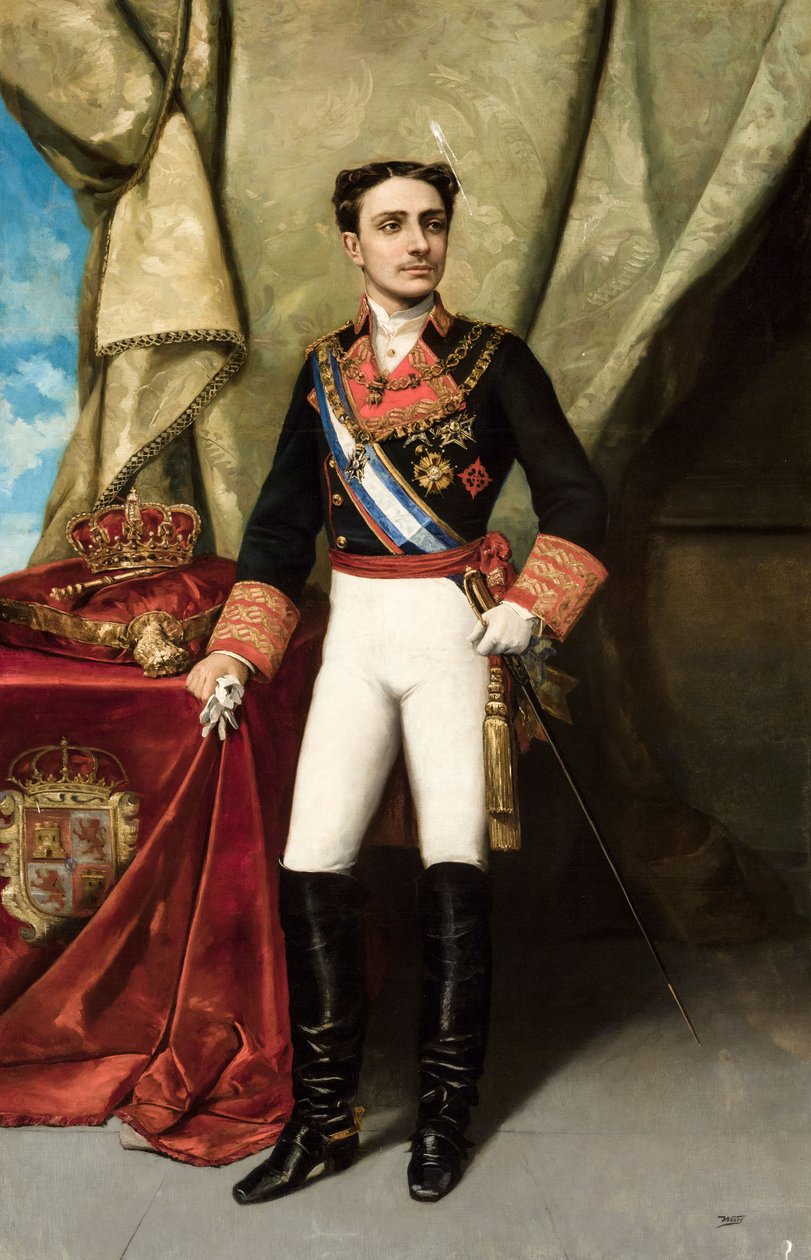 Alfonso XII Espanjasta tekijältä Manuel Ussel de Guimbarda  