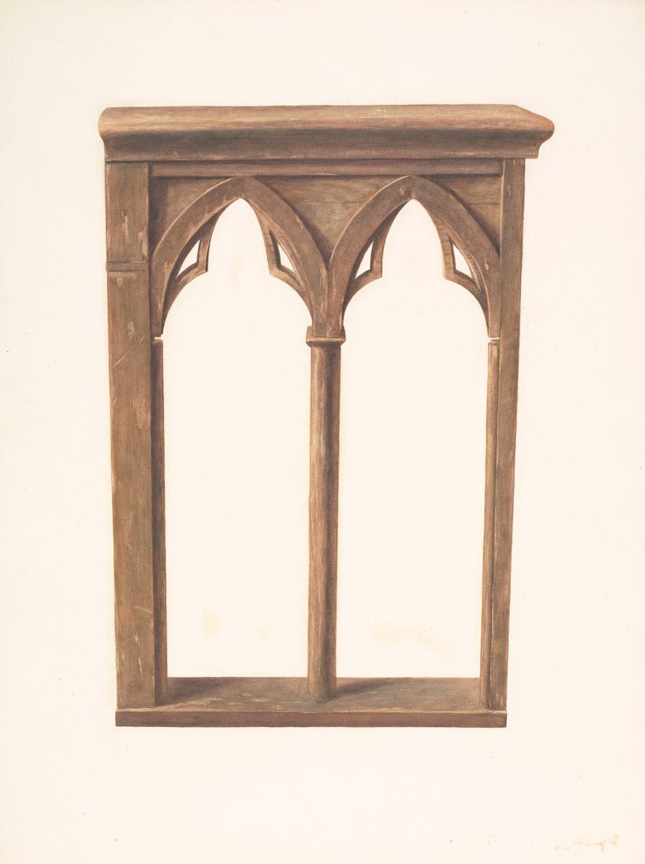 Altar Rail Gate, n. 1939. tekijältä Manuel G. Runyan