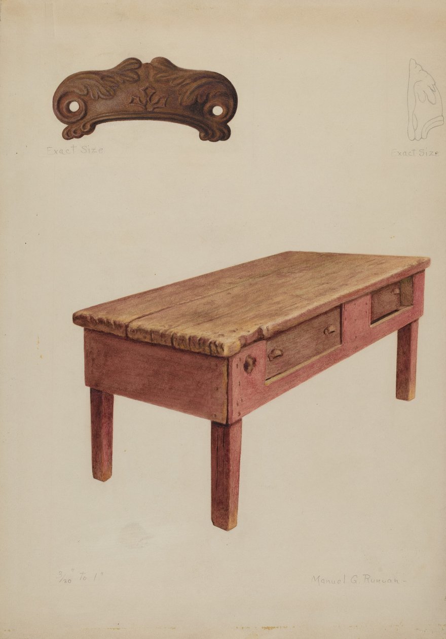 Räätälinpenkki, n. 1938. tekijältä Manuel G. Runyan