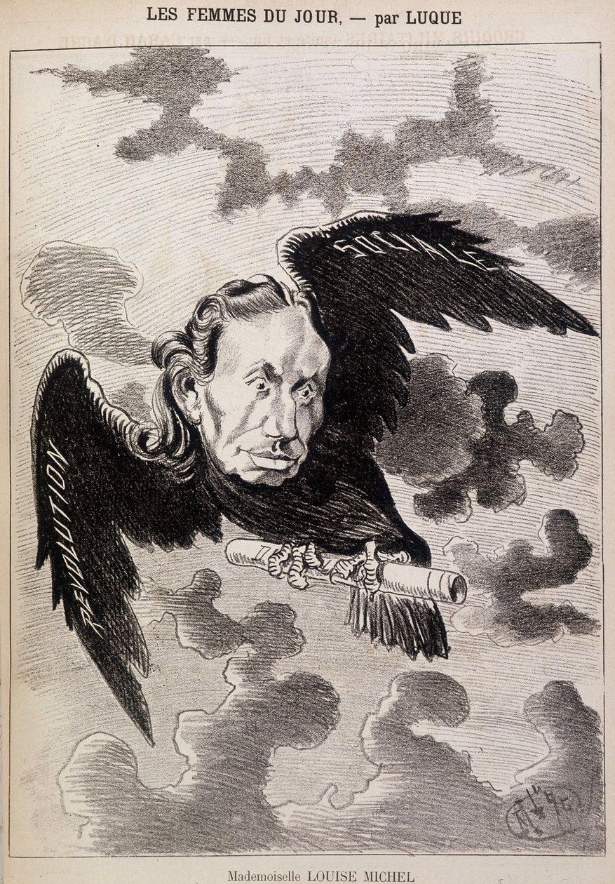 Luquen sarjakuva Louise Michel korpissa tekijältä Manuel Luque