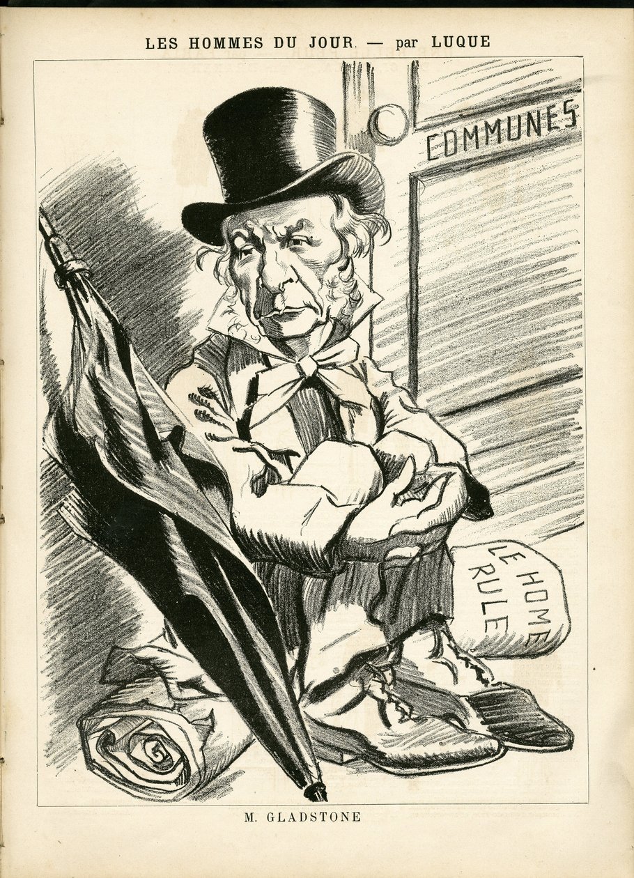 Kuva Manuel Luquesta (1854-1919) elokuvassa La Caricature (1880) tekijältä Manuel Luque