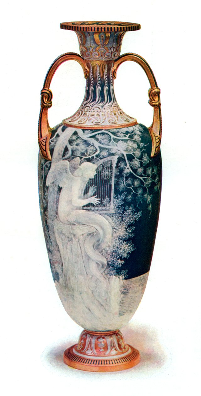 Sireeni, Minton-maljakko, Marc-Louis-Emmanuel Solon, 1904. tekijältä Marc Louis Emmanuel Solon