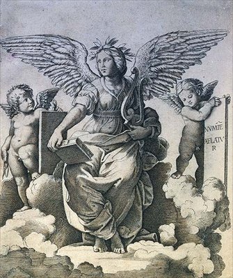 Runous, n. 1515 (kaiverrus) tekijältä Marcantonio Raimondi