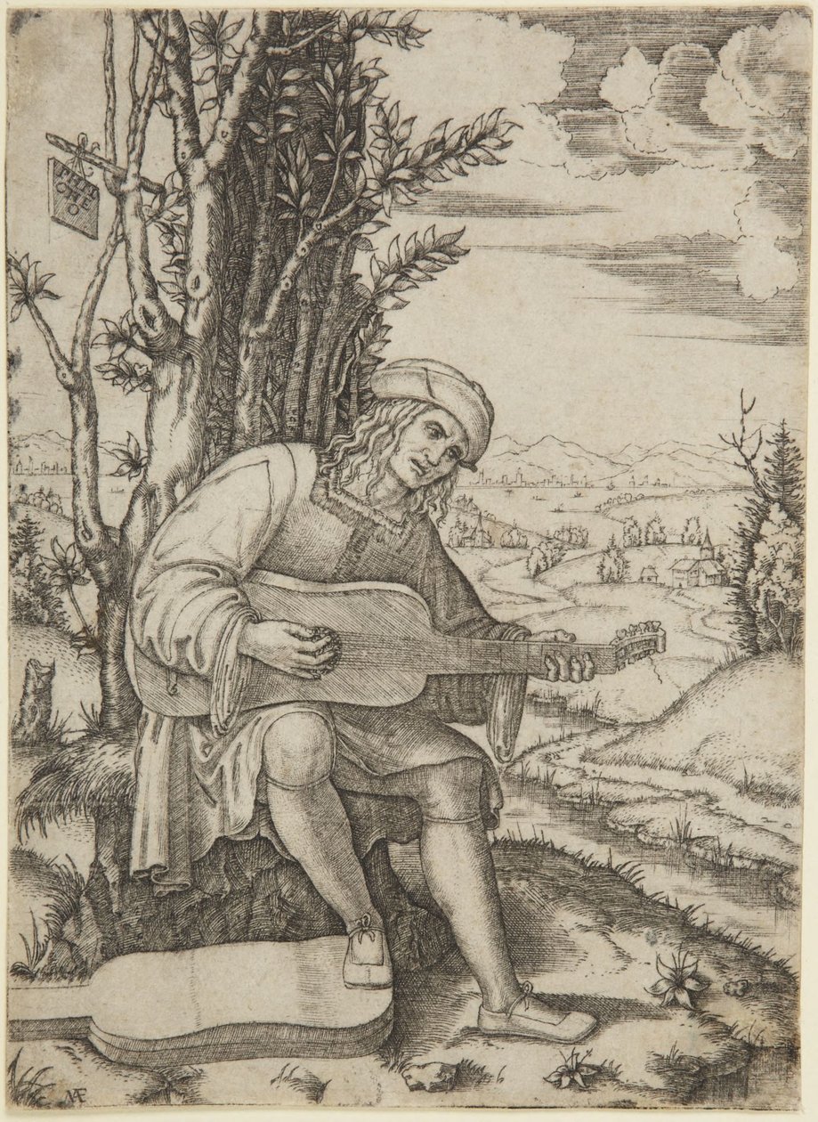 Filoteoksi kutsutun runoilija Giovanni Achillinin muotokuva (Bartsch XIV/469; Delaborde 232; Passavant 276; Petrucci, nro 1) tekijältä Marcantonio Raimondi