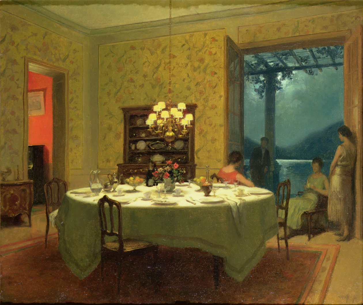 Sisustus teepöydällä tekijältä Marcel Rieder