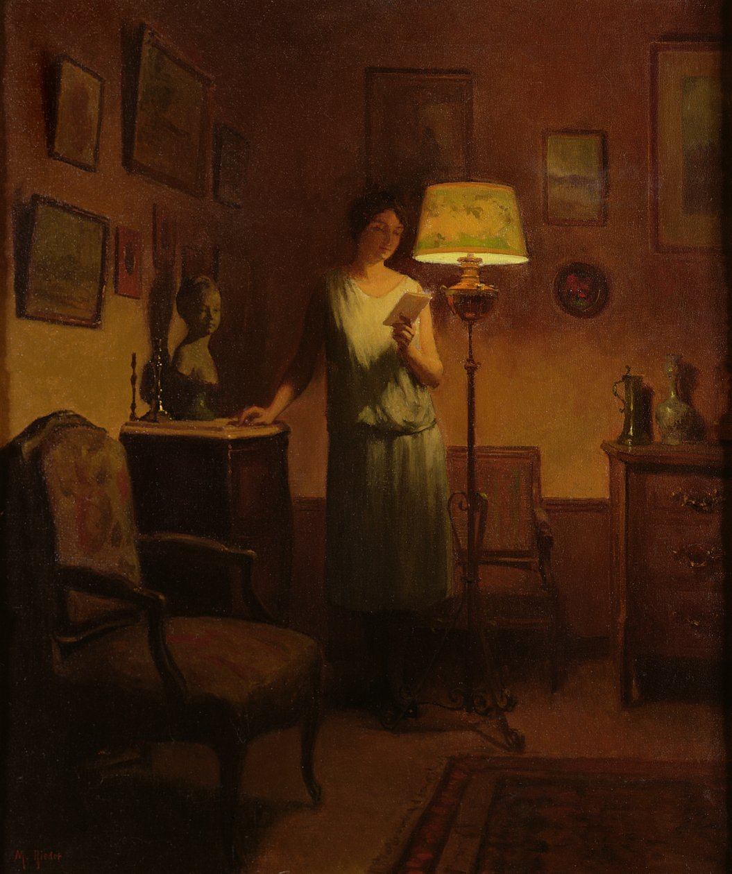Nainen sisätiloissa tekijältä Marcel Rieder