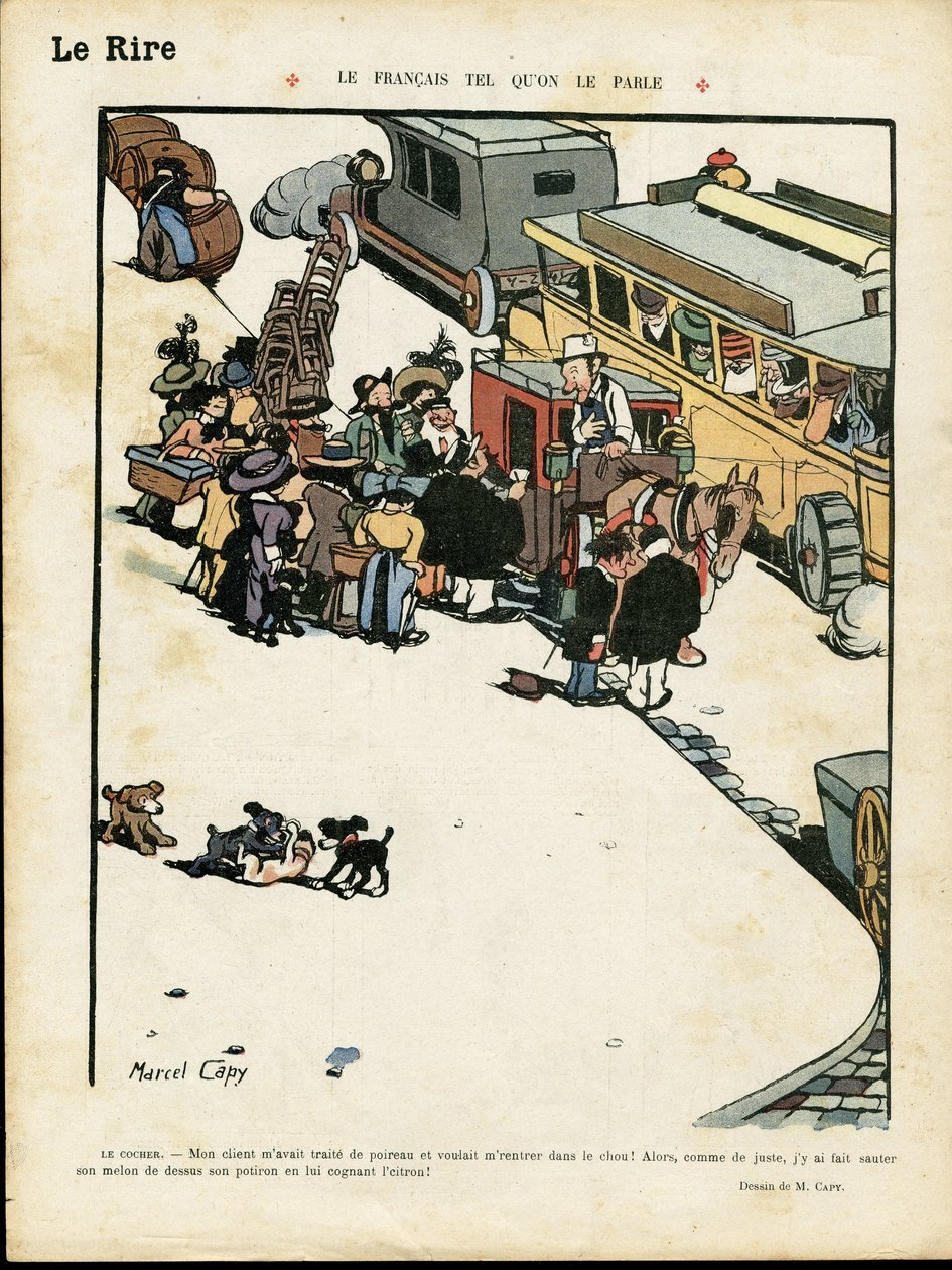 Kuvitus Marcel Capystä (1865-1941) Le Liressä tekijältä Marcel Amable O.L. Capy